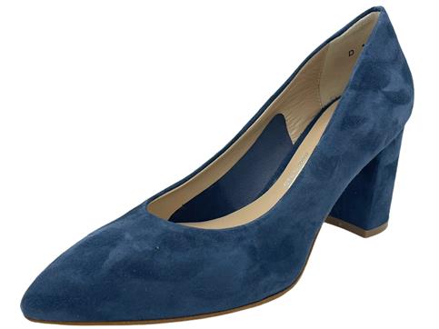 MELLUSO D153 navy decolte donna camoscio