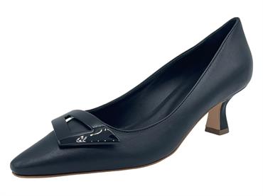 FRAU 92T8 NERO slingback tacco medio