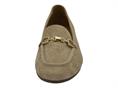 hersuade ANK44 beige mocassino donna camoscio