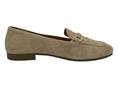 hersuade ANK44 beige mocassino donna camoscio