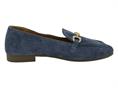 hersuade ANK44 blu mocassino donna camoscio morsetto