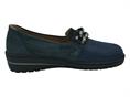 GRUNLAND SC5671 blu mocassino donna