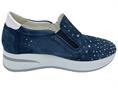 MELLUSO R20061 NAVY MOCASSINO PRIMAVERA DONNA