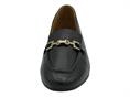 hersuade ANK44 nero mocassino donna pelle morsetto