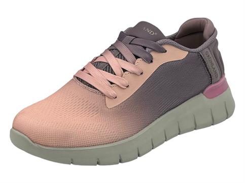 GRUNLAND SC5599 malva sneakers tessuto donna lingt