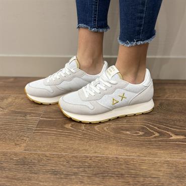 SUN68 Z34203 BIANCO sneaker tessuto donna