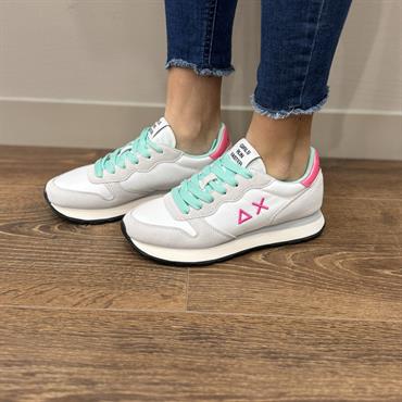 SUN68 Z34201 BIANCO sneaker tessuto donna