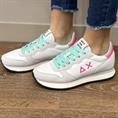 SUN68 Z34201 BIANCO sneaker tessuto donna