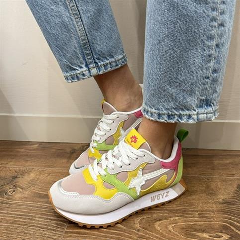 w6yz LOOP multicolor sneaker tessuto donna