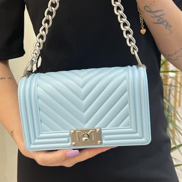 marc ellis FLAT S AZZURRO borsa pvc