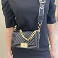 marc ellis FLAT S NERO/ORO borsa pvc