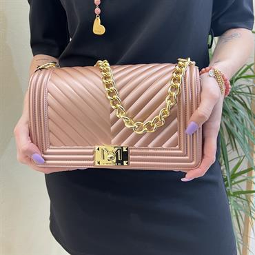 marc ellis flat m rosa antico borsa pvc