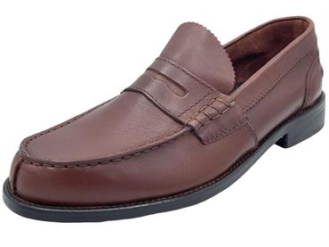 CLARKS BEARY LOAFER brown mocassino  uomo in cuoio