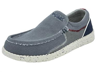 MELLUSO U93315 NAVY MOCASSINO PRIMAVERA UOMO