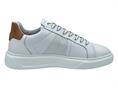 AMBITIOUS 12862 BIANCO sneakers pelle uomo