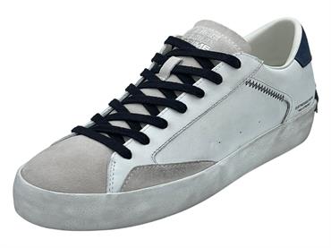 crime london 16004PP5B BIANCO sneakers pelle