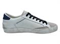 crime london 16004PP5B BIANCO sneakers pelle