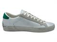 crime london 16010PP5B BIANCO sneakers pelle