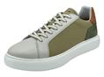 AMBITIOUS 11290A BEIGE/KAKI sneakers pelle uomo