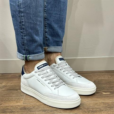 crime london 17673P bianco sneakers uomo