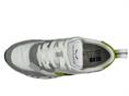 voile blanche CLUB.01GREY white sneaker tessuto uomo