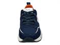 voile blanche CLUB.01NAVY/ORANGE sneaker uomo