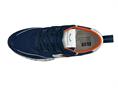 voile blanche CLUB.01NAVY/ORANGE sneaker uomo