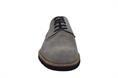 MELLUSO U0909 grigio scarpa uomo camoscio