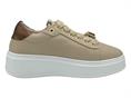 wave GLORIA cappuccino sneakers donna zirconi