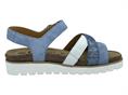 MEPHISTO THINA AZZURRO sandalo donna