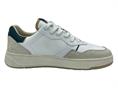 crime london 18201AA bianco sneakers pelle uomo