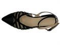 hersuade PARIGI 42 nero slingback tacco basso