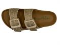 grunland cb2268 beige ciabatta  donna doppia fascia