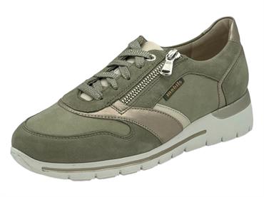 MEPHISTO EREEN khaki  sneakers donna pelle cerniera