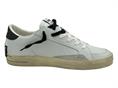 crime london 17100 bianco sneakers pelle uomo