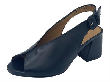 MELLUSO N622D NERO sandalo donna