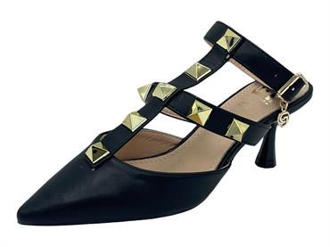 GOLD&GOLD GP210 nero slingback donna