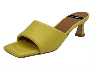 angel alarcon 23049 GIALLO ciabatta donna tacco