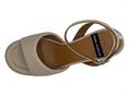 angel alarcon 23084 BEIGE sandalo donna platfor