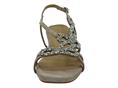 ALMA EN PENA V23417 BEIGE sandalo donna strass