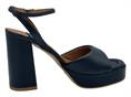 angel alarcon 23084 NERO sandalo donna platform