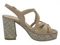 ANIMA BR433 NUDE sandalo donna platform