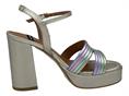 angel alarcon 23085 PLATINO sandalo donna platform