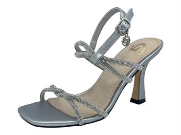 GOLD&GOLD GD772 sandalo donna tacco alto  strass