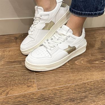 wave 28066 bianco sneakers donna pelle