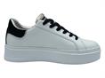 crime london 28604AA6 BIANCO sneakers pelle