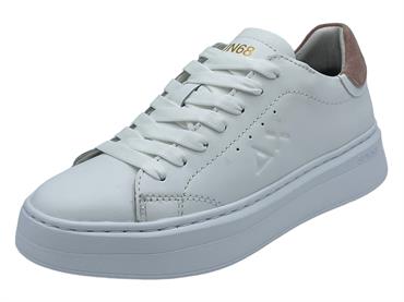 SUN68 Z43225 BIANCO sneakers pelle AUTUNNO DONNA