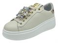 gio+ PIA94B BURRO sneakers pelle donna