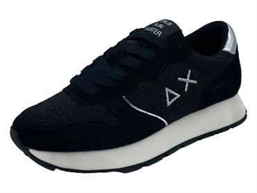 SUN68 Z43204 NERO sneaker tessuto AUTUNNO DONNA