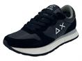 SUN68 Z43203 NERO sneaker tessuto AUTUNNO DONNA